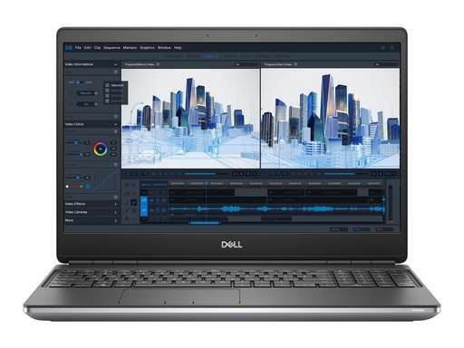 [H66KD] Dell Precision 7560 - Intel Core i7 11850H / 2.5 GHz - vPro - Win 10 Pro 64-Bit - RTX A2000 - 16 GB RAM - 512 GB SSD NVMe - 39.487 cm (15.6")