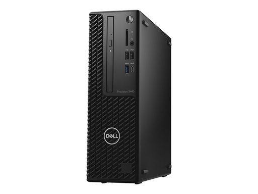 [8K1W6] Dell Precision 3440 Small Form Factor - SFF - 1 x Core i7 10700 / 2.9 GHz - vPro - RAM 16 GB - SSD 256 GB - DVD-Writer - Quadro P620 - 1GbE - Win 10 Pro 64-Bit - Monitor: keiner - Schwarz - BTP - mit 1 Year Basic Onsite (CH, IE, UK - 3 Years)