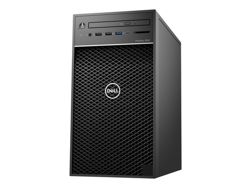 [D69YM] Dell Precision 3640 Tower - MT - 1 x Core i7 10700 / 2.9 GHz - vPro - RAM 8 GB - SSD 256 GB - DVD-Writer - Quadro P620 - 1GbE - Win 10 Pro 64-Bit - Monitor: keiner - Schwarz - BTS - mit 1 Year Basic Onsite (CH, IE, UK - 3 Years)