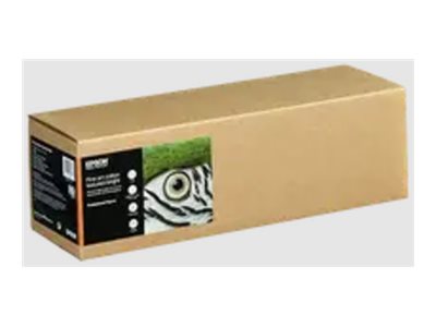 [C13S450284NQ] Epson Fine Art Bright II - Baumwolle - strukturiert matt - 515 Mikron - Natural White - Rolle (43,2 cm x 15 m)