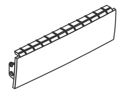 [105910-057] Zebra Frontblende (Packung mit 10) - für TLP
