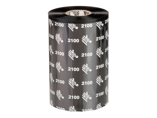 [02100BK17460] Zebra 2100 Wax - 10er-Pack - Schwarz - 174 mm