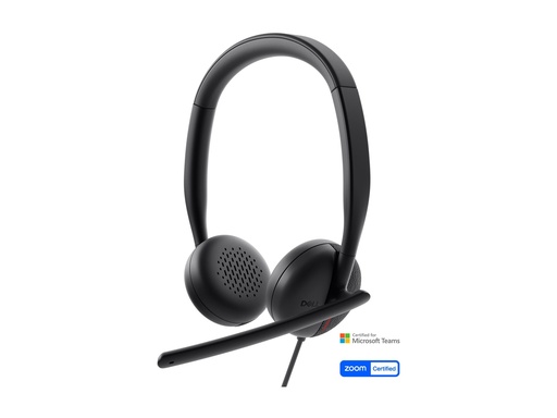 [WH3024-DWW] Dell Wired Headset WH3024 - Headset - 20 KHz