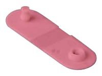 [97032-PINK] Zebra Armband-Clips - pink (Packung mit 275)