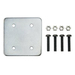 [3PTY-PCLIP-100370] Zebra ProClip Steel Dashboard Backer Plate M5 AMPS Holes Fasteners.