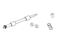 [P1043693] Zebra Einzugswalzen mit Kupplung