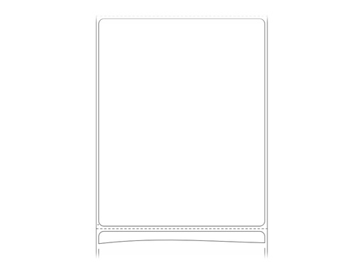 [800294-505] Zebra Z-Perform 1000T - Papier - permanenter Klebstoff - unbeschichtet - 101.6 x 127 mm 565 Etikett(en) (1 Rolle(n)