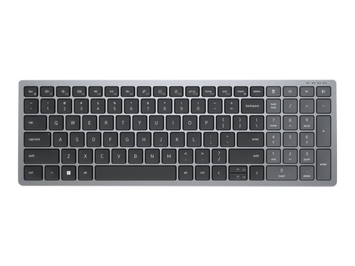 [KB740-GY-R-FR] Dell KB740 - Tastatur - kompakt, mehrere Geräte