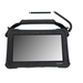 [410008] Zebra 410008 - Hintere Abdeckung - - B10 D10 - Schwarz - Gummi - 1