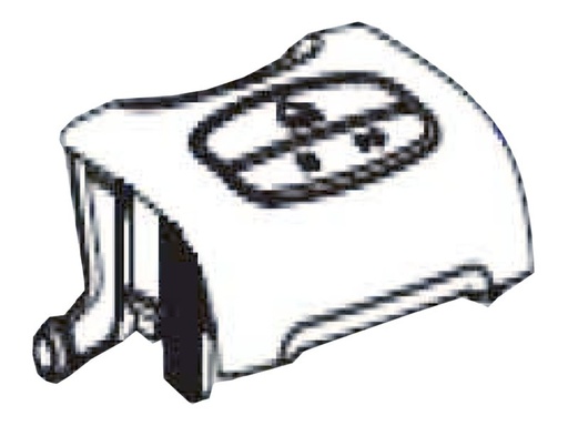 [61340M] Zebra Abdeckung für oberen Druckermechanismus