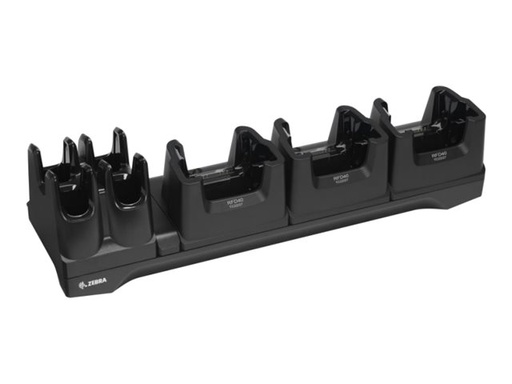 [CR40-3S4T-TC2-G-02] Zebra Ladeschale - multi slot, 3 device, 4