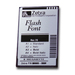 [77842] Zebra Flash Font Pack - Box-Pack - 1 Benutzer - 3,5"