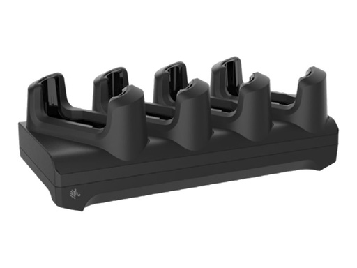 [CRD-EC5X-4SCO-01] Zebra 4-Slot Charge Only Non-Locking Cradle - Handgerät-Ladeständer und Netzteil - Ausgangsanschlüsse: 4 - 48.3 cm (19")