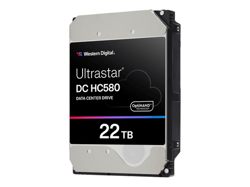 [0F62791] WD Ultrastar DC HC580 WUH722422AL5204 - Festplatte - Rechenzentrum - 22 TB - intern - 3.5" (8.9 cm)