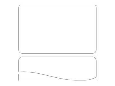 [880677-044DU] Zebra Z-Perform 1000D Removable - Papier - matt - entfernbarer Klebstoff - 142 Mikron - weiß - 44.45 x 69.85 mm 18600 Etikett(en) (12 Rolle(n)