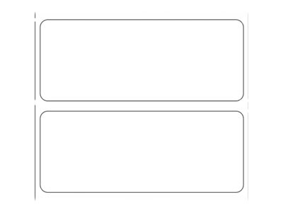 [880179-025D] Zebra Z-Perform 1000D - Papier - matt - permanenter Acrylklebstoff - unbeschichtet - weiß - 63.5 x 25.4 mm 2580 Etikett(en) (1 Rolle(n)