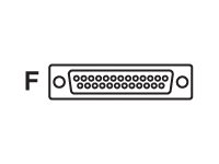 [50148058-002] HONEYWELL Kabel seriell - DB-25 (W) zu ohne
