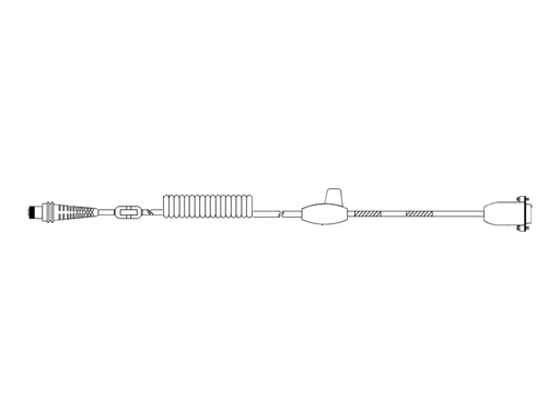 [CBL-020-500-C00-01] HONEYWELL Kabel seriell - DB-9 (W) - 5 V