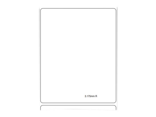 [3007185-T] Zebra Z-Perform 1000D - Papier - seidig - permanenter Acrylklebstoff - unbeschichtet - weiß - 101.6 x 127 mm 500 Etikett(en) (1 Rolle(n)