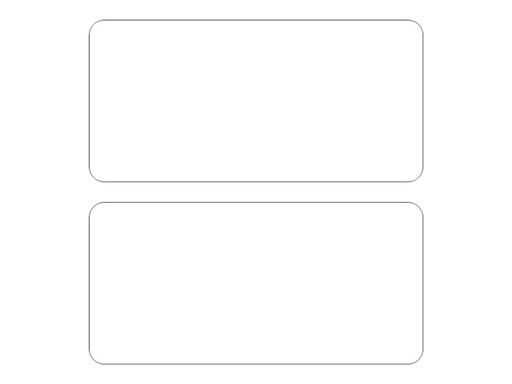 [3008139-T] Zebra Z-Perform 1000T - Papier - entfernbarer Klebstoff - unbeschichtet - 52.4 x 25.4 mm 2000 Etikett(en) (1 Rolle(n)
