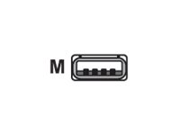[8-0938-01] Datalogic Datenkabel - USB (M) - 4.6 m