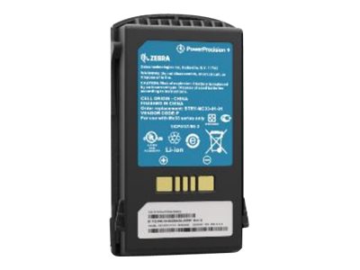 [BTRY-MC33-27MA-10] Zebra PowerPrecision Plus - Handheld-Akku - Lithium-Ionen - 2740 mAh (Packung mit 10)