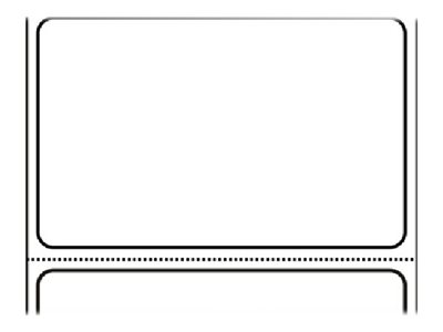 [3003970] Zebra Z-Perform 1000D - Papier - seidig - permanenter Acrylklebstoff - unbeschichtet - perforiert - hochweiß - 101.6 x 76.2 mm 2110 Rolle(n) (1 Rolle(n)