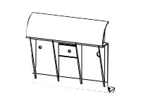 [DPO16-2786-01] HONEYWELL Halterung Aufwicklung - für I-Class Mark II I-4212e