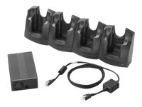 [CRD3000-401CES] Zebra 4-Slot Charge Only Cradle Kit - Handgerät-Ladeständer