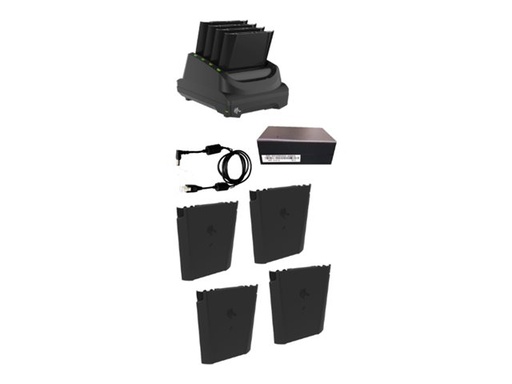 [KIT-TC5X-BATCHG-02] Zebra Mit Ersatzbatterien - Batterieladegerät