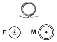 [LS61232] Lancom AirLancer Cable NJ-NP - Antennenkabel - Anschlußstück Serie N (W)