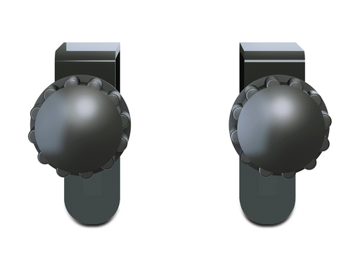 [AR8576] APC Kabelwannen-Leiteraufhänge-Kit - Schwarz