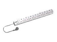 [NSYAPU19UK7] APC Schneider Actassi - Steckdosenleiste (Rack - einbaufähig) - Wechselstrom 240 V - Ausgangsanschlüsse: 7 - 1U - 48.3 cm (19")