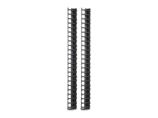 [AR7723] APC Kabelführungsplatte für Schaltschrank - Schwarz - 48U - TAA-konform (Packung mit 2)