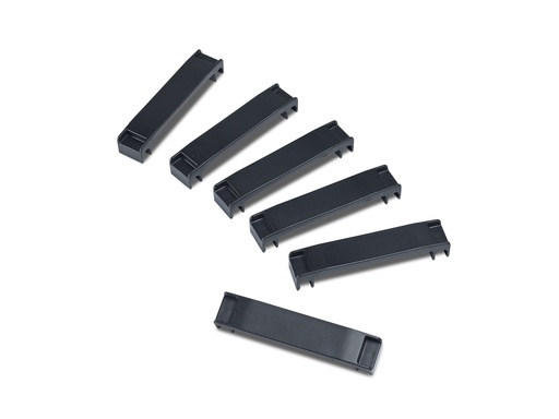 [AR7582A] APC Kabelhalteschiene - Schwarz - TAA-konform (Packung mit 6)