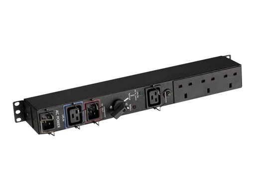 [MBP3KIB] Eaton HotSwap MBP - Umleitungsschalter (Rack - einbaufähig) - Wechselstrom 220-240 V - 3000 VA - Ausgangsanschlüsse: 4 - 48.3 cm (19")
