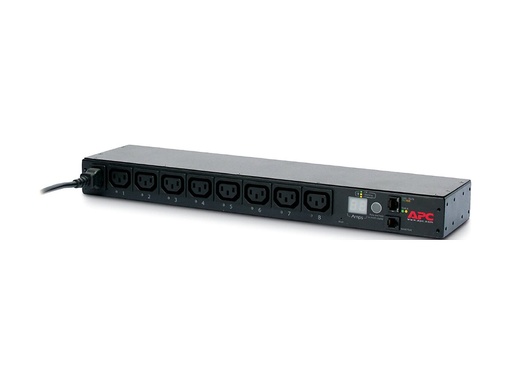 [AP7920B] APC Switched Rack PDU AP7920B - Steckdosenleiste - Wechselstrom 200/208/230 V - 2300 VA - Ethernet - Eingabe, Eingang IEC 60320 C14 - Ausgangsanschlüsse: 8 (power IEC 60320 C13)