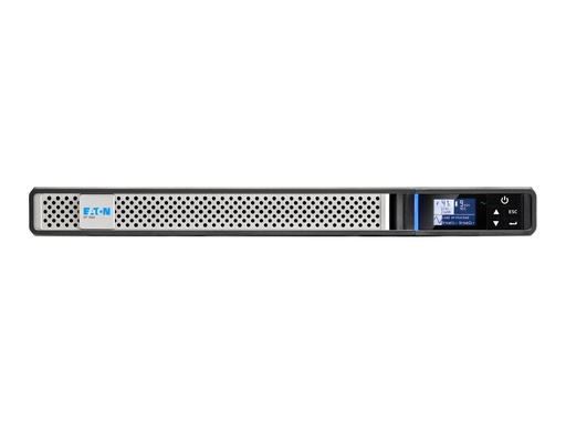 [5P1550IRNG2] Eaton 5P 1550iR - Gen 2 - USV (Rack - einbaufähig) - Wechselstrom 200/208/220/230/240 V - 1350 Watt - 1550 VA - 1-phasig - 9 Ah - RS-232, USB - Ausgangsanschlüsse: 6 - 1U - 48.3 cm (19")