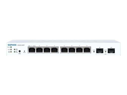 [C18CTCHEU] Sophos CS101-8FP - Switch - managed - 8 x 10/100/1000 (PoE+)