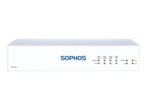 [SG1BT3HEK] Sophos SG 115 - Rev 3 - Sicherheitsgerät - 1GbE