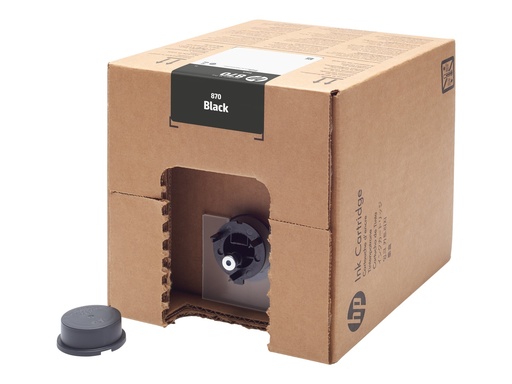 [1XA94A] HP 870 - 5 L - Schwarz - original - PageWide