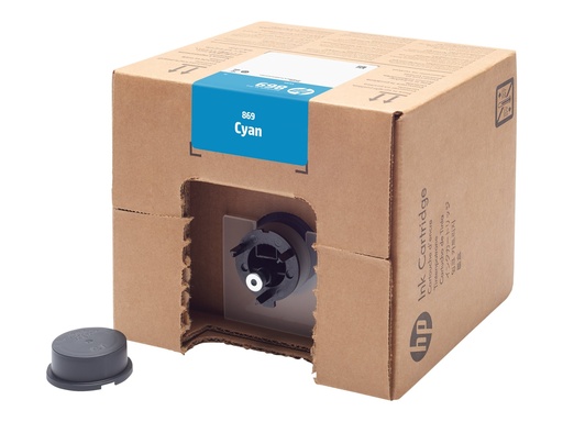 [1XA89A] HP 869 - 3 L - Cyan - original - PageWide XL Pro