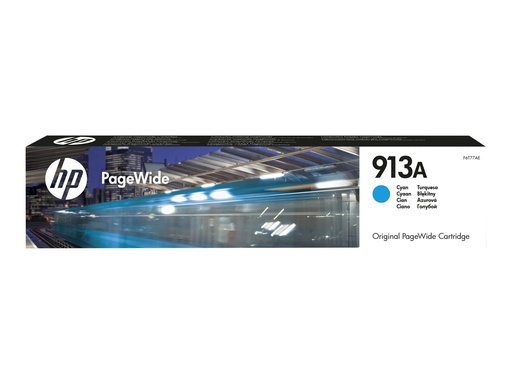 [F6T77AE] HP 913A - Cyan - original - PageWide - Tintenpatrone