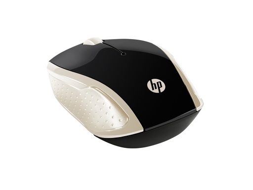 [2HU83AA#ABB] HP 200 Silk Gold Wireless Mouse - Maus - 1.000 dpi
