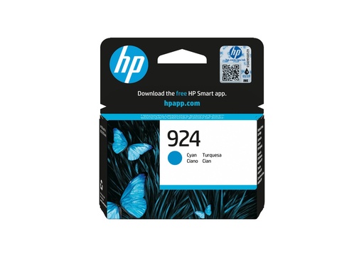 [4K0U3NE#SE1] HP 924 - Cyan - original - Officejet - Tintenpatrone