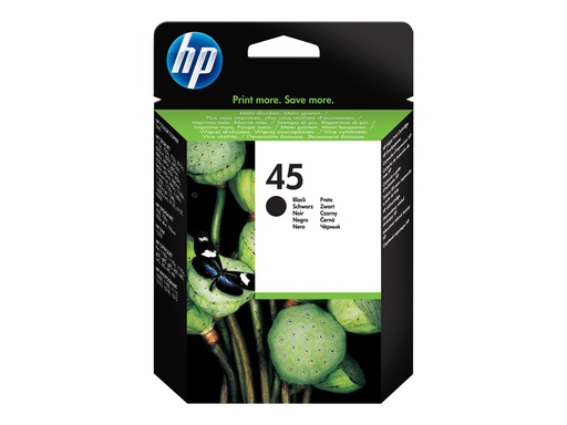 [51645AE#ABD] HP 45 Large - 42 ml - Groß - Schwarz - original