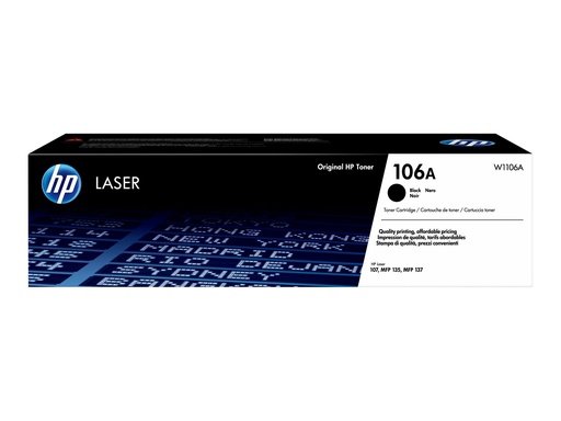 [W1106A] HP 106A - Schwarz - original - Tonerpatrone (W1106A)