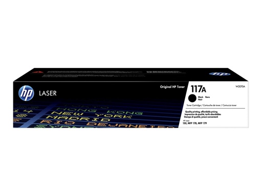 [W2070A] HP 117A - Schwarz - original - Tonerpatrone (W2070A)