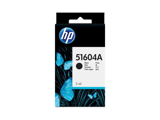 [51604A] HP  3 ml - Schwarz - original - Tintenpatrone