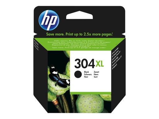 [N9K08AE#BA3] HP 304XL - Hohe Ergiebigkeit - Schwarz - original